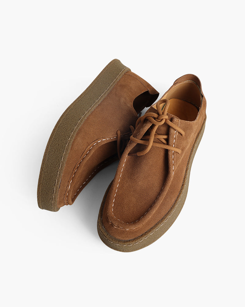 Zapatos urbanos de ante de primera calidad